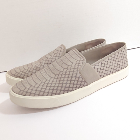 vince snakeskin sneakers